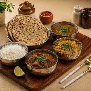 5 Item Non-Veg Thali Meal (Large)