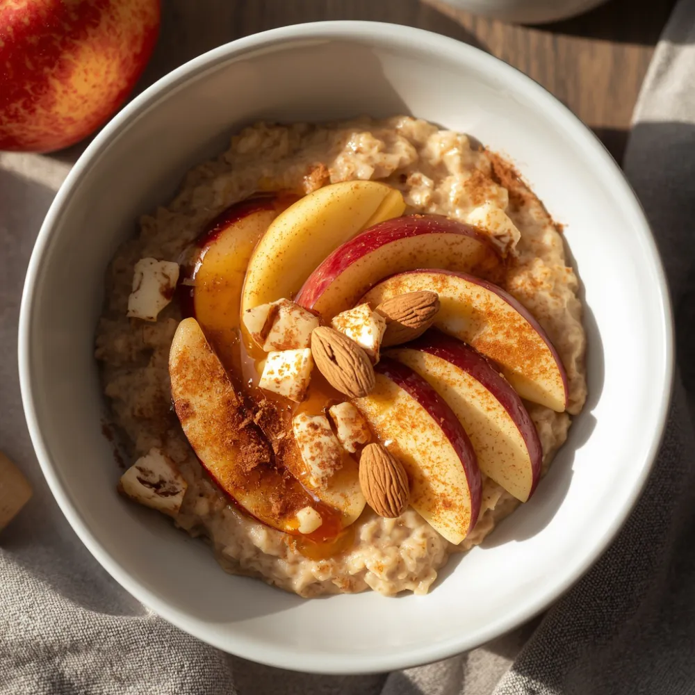 Monday breakfast: apple cinnamon oats